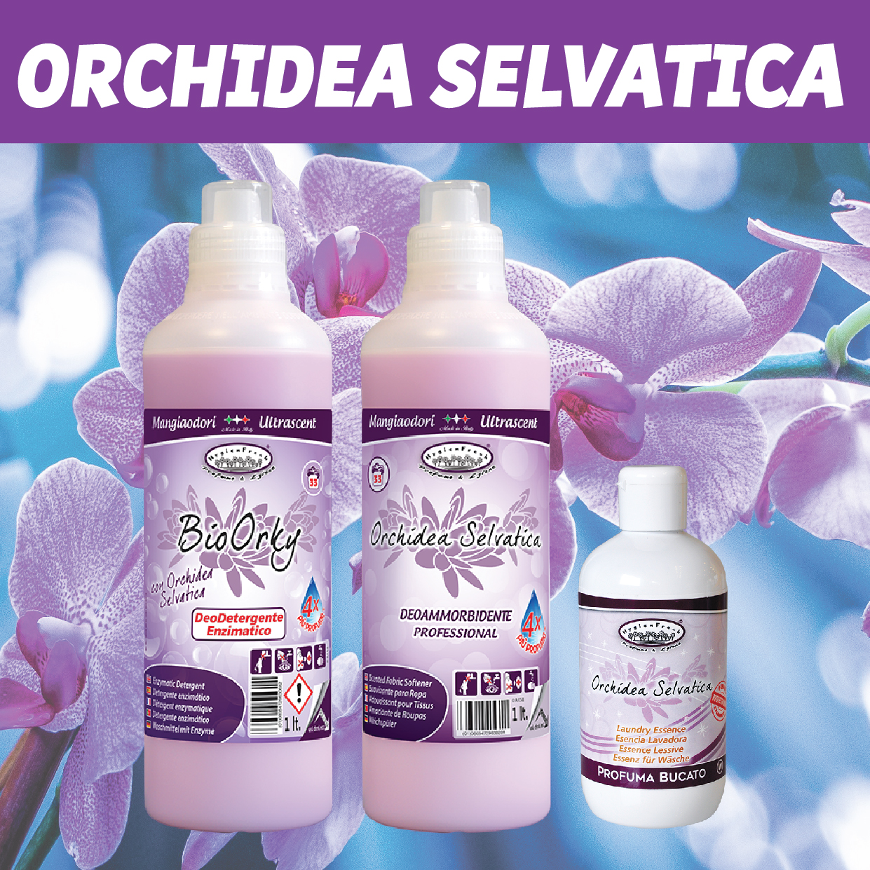 Essenza Bucato Orchidea Selvatica HYGIEN FRESH - Hygien Fresh